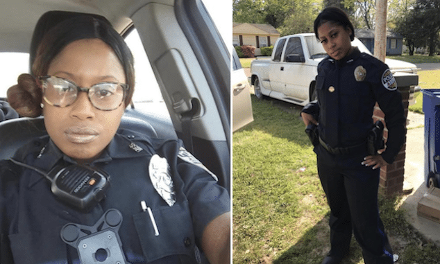 Robin Conner, Columbus, Mississippi police officer arrested shoplifting in uniform